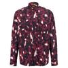 Mens Abstract Long-Sleeved Shirt