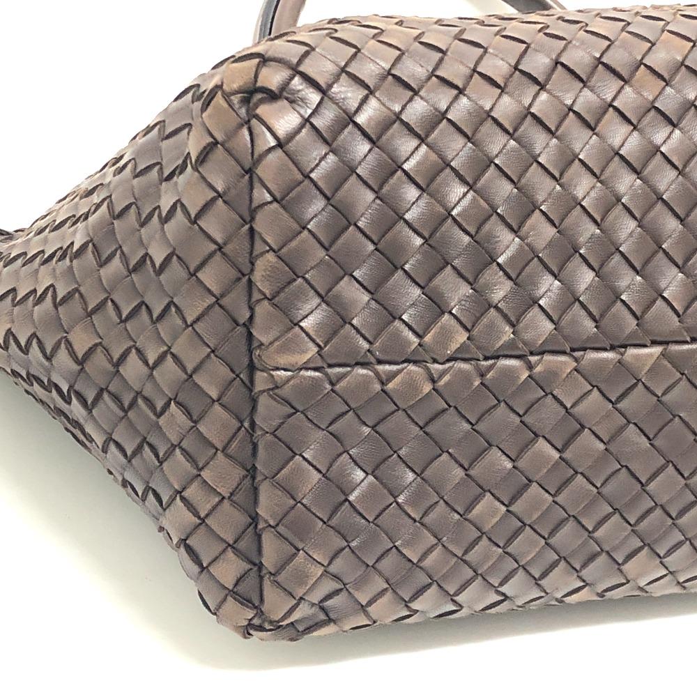 BOTTEGA VENETA 115664 Intrecciato Cabas MM Shoulder bag with bag pouch Tote Bag