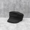 Simple, Light And Breathable Solid Color Linen Flat-Top Hat For Women'S Summer Casual Versatile Men'S And Women'S British High-Quality Sun Hat