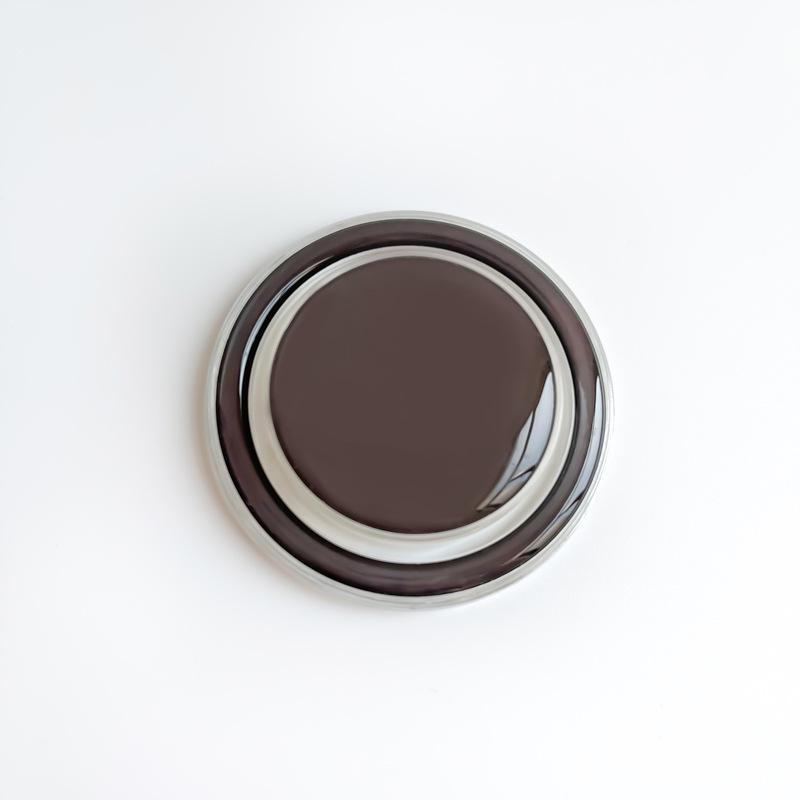 

Прозора одноколірна підставка для телефону з магнітною подушкою безпеки сірий/деревне вугілля