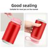 Silicone Beer Can Lid With Leakproof Straw Seal For Home Use And Gift