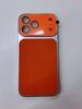 Applicable To iPhone17PRO Lens Large Window Lychee Leather Pattern Mobile Phone Case Apple 15 Business Case Lychee Pattern