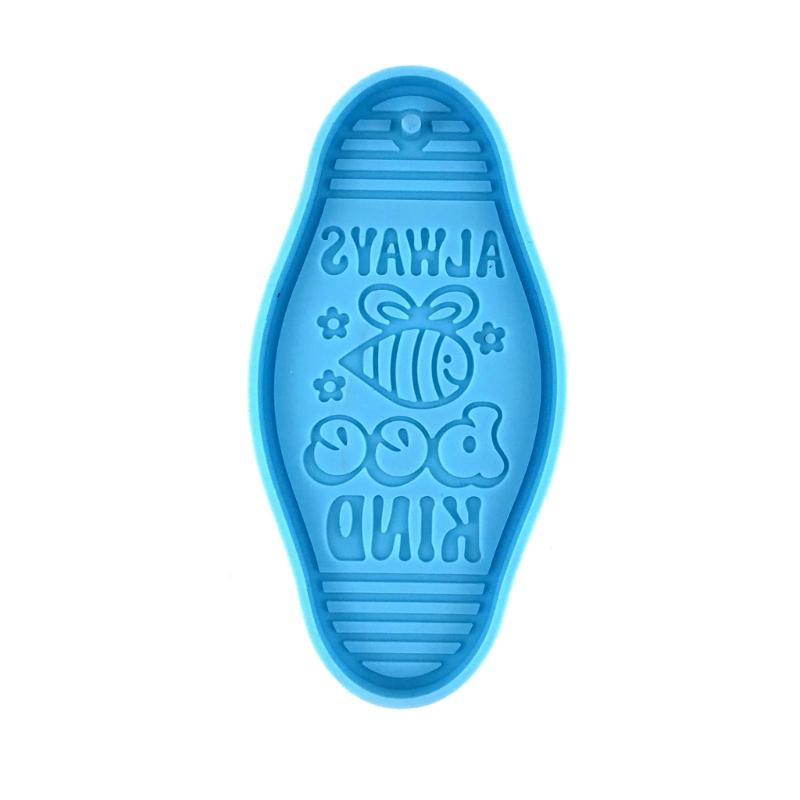 

Mom Sunflower Keychain Casting Silicone Mold for DIY Key Chain Pendant Crystal Epoxy Resin Molds Craft Jewelry Making синій