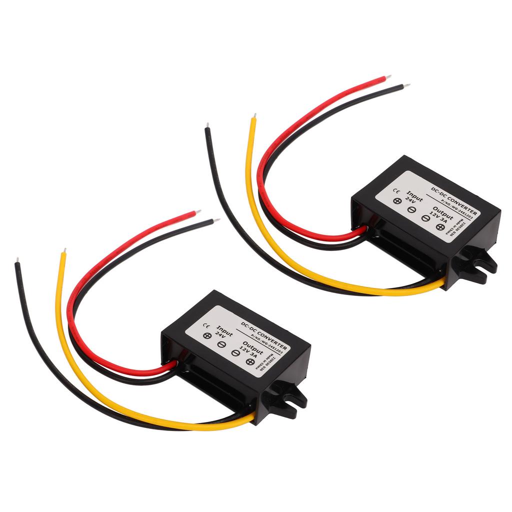 DC To DC Converter 18?40V To 12V 3A 36W IP68 Waterproof Universal Car Buck Regulator Module