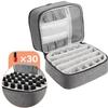 Double Layer Portable Storage Bag for Nail Lamps & Polish - 30 Compartments