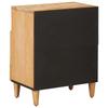 Nightstand Brown 50 X 33 X 60 Cm Solid Mango Wood
