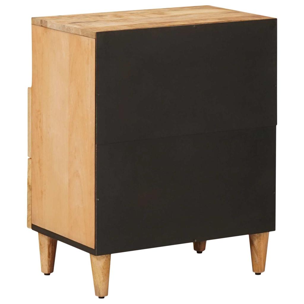 Nightstand Brown 50 X 33 X 60 Cm Solid Mango Wood