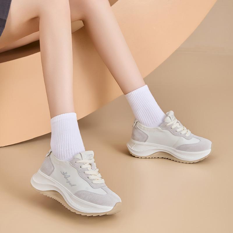 Inner height-increasing women's shoes summer new versatile thick-soled breathable casual sports shoes women