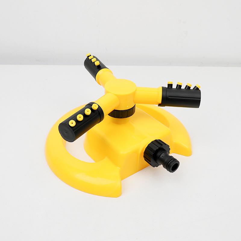 360 Degree Automatic Rotating three-pronged sprinkler irrigation rotating sprinkler independent flower watering sprinkler