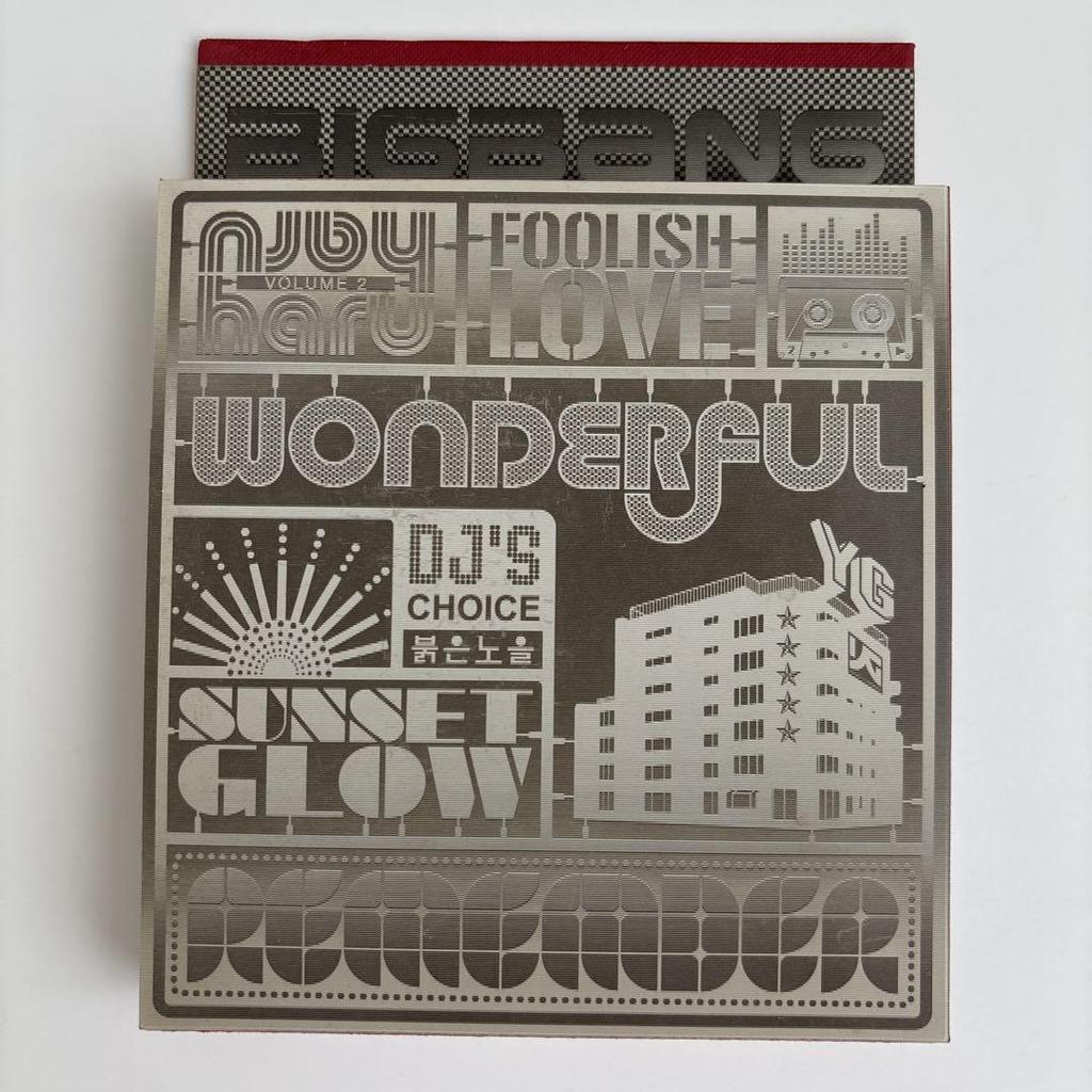 [USED] BIGBANG VOL.2 2nd REMEMBER Korean CD with bonus sticker