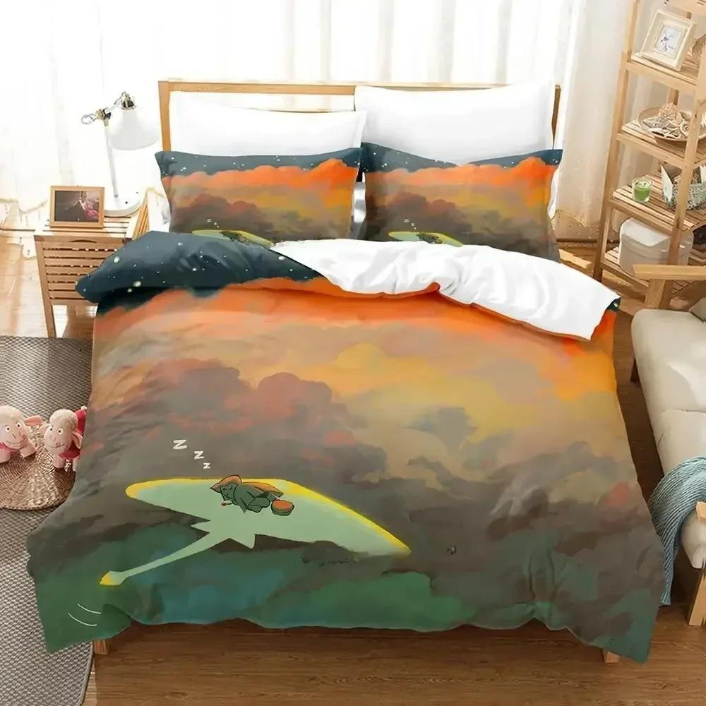 3D Spill SkyChildren of the Light Trykt Sengesett Dynetrekk Putetrekk Sengetøy Sett Laken Dynetrekk Full Queen King Size