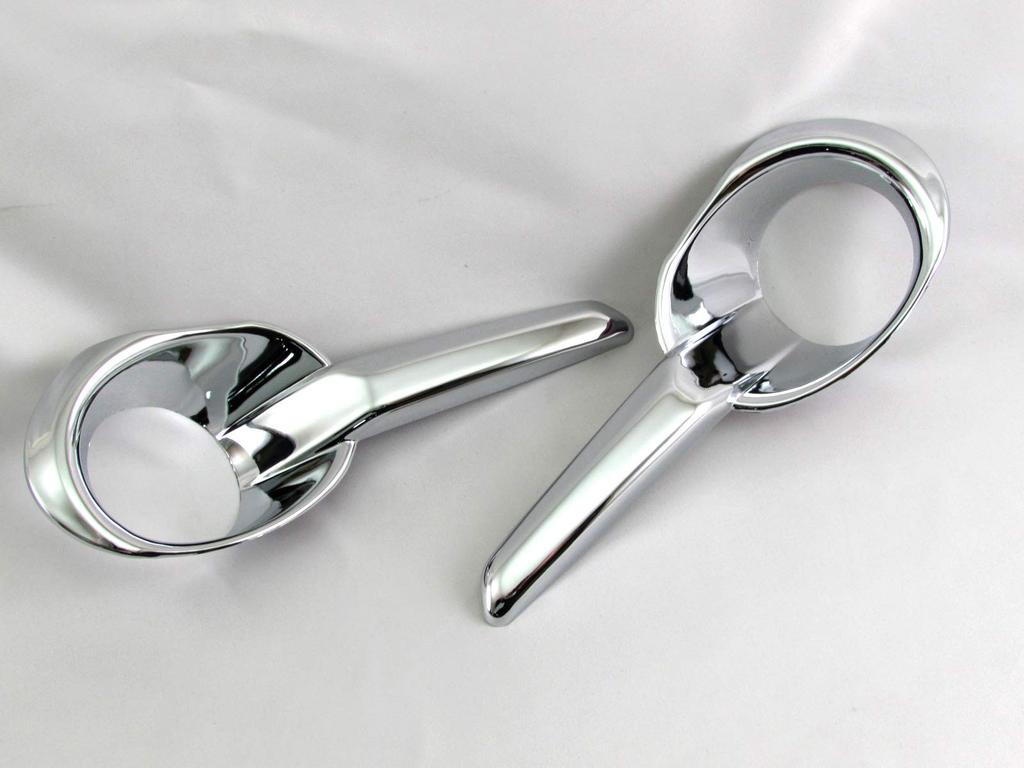 BRIGHTZ Impreza Sport GT Chrome Fog Light Covers Compatible with and 7 Impreza Sport [FOG-COV-302] GT2, GT3, GT6, GT7, T2, T3, T6, T7, 2, 3, 6, (Part