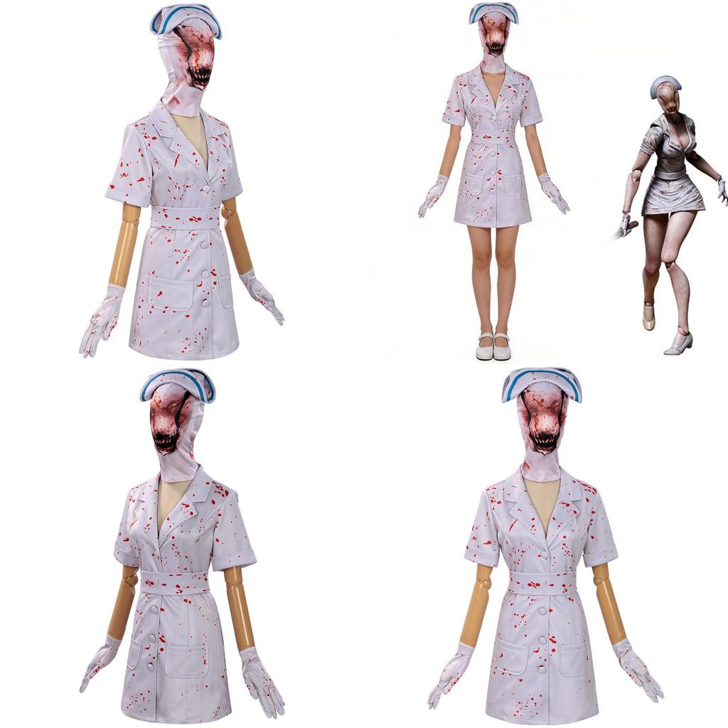 Kostým sestřičky ze Silent Hill na Halloween Hororové Role Play pro Dívky a Chlapce