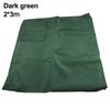 Easy Install Garden Umbrella Rectangular Canopy 200 X 300 Cm Outdoor Shade Weather Resistant Fabric Ample Protection From Sun