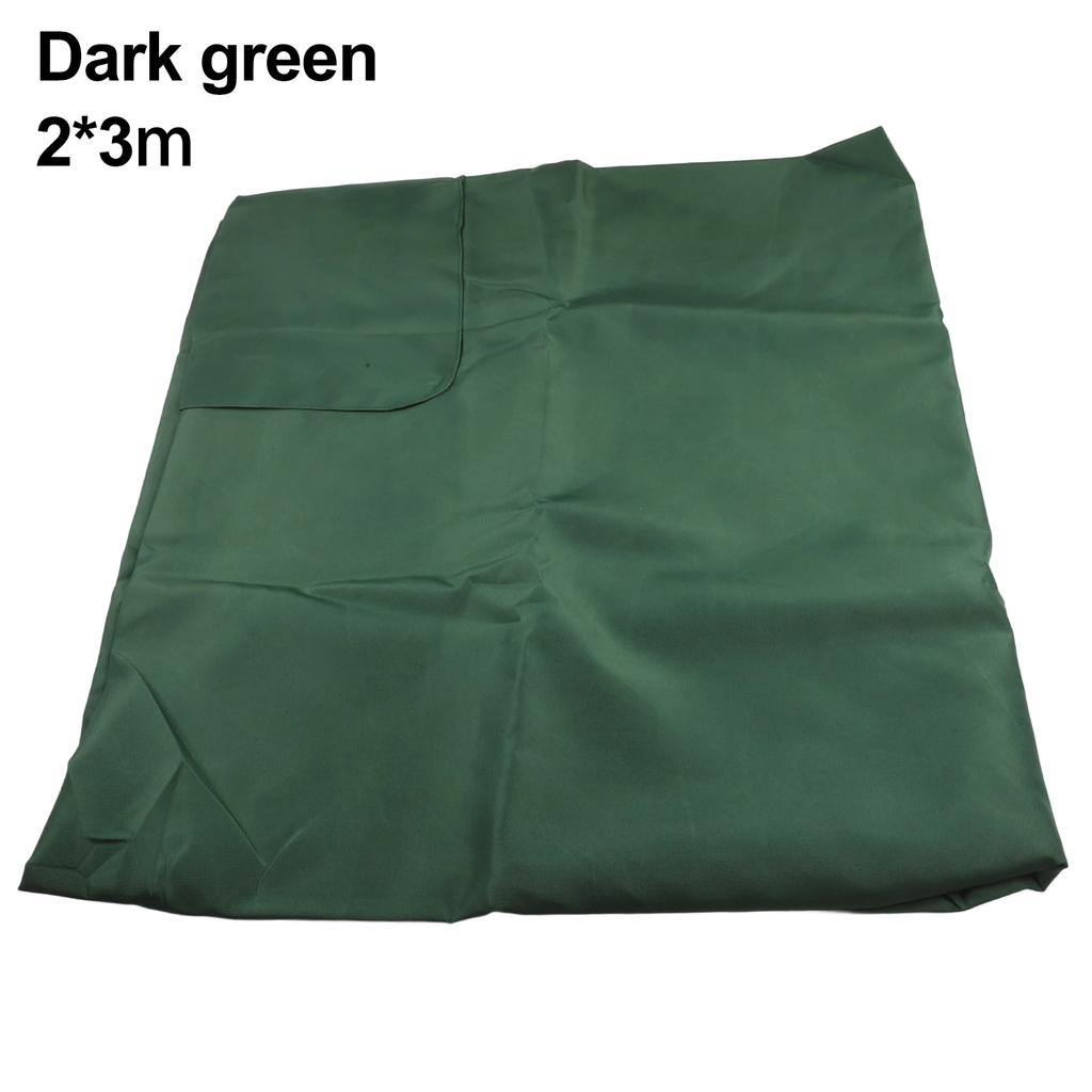 Easy Install Garden Umbrella Rectangular Canopy 200 X 300 Cm Outdoor Shade Weather Resistant Fabric Ample Protection From Sun