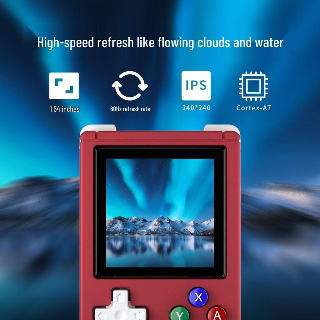 RG Nano Mini Open Source Handheld Retro Game Console & MP3 Player Keychain