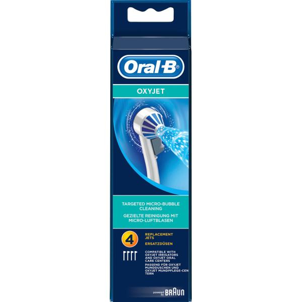 4 Oral-B Oral Irrigator Oxy Jet Nozzles (Replacement)