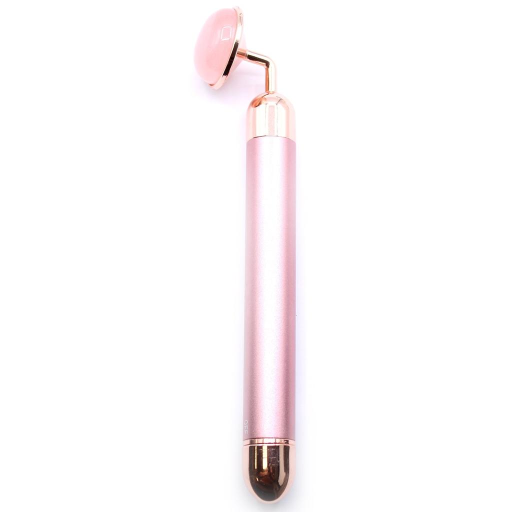 Rose Quartz Vibrating Face Massager
