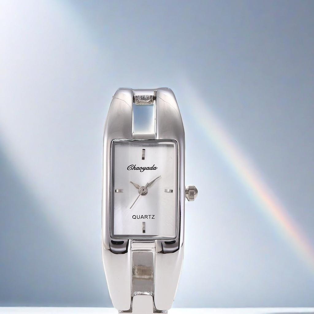 

Роскошные женские часы Модные часы с браслетом из нержавеющей стали Кварцевые часы Полые тонкие часы-браслет relogio feminino Часы