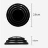BBcq3 For Toyota Corolla Rav4 Auris Car Silicone Door Shock Stickers Absorber Camry Yaris Prius Prado Avensis Soundproof Buffer Pier