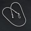 Vintage Design Handmade 5 Mm Snake Chain Necklace 925 Sterling Silver Plated Jewelry