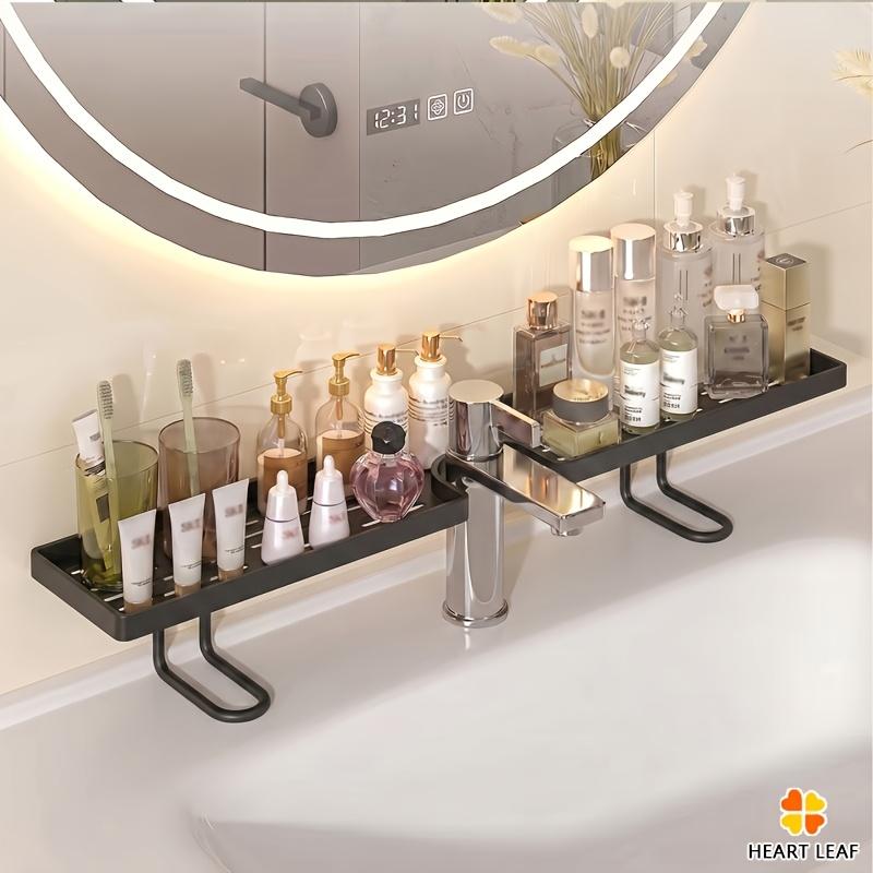 Practical Shelf | Bathroom Sink Organizer, Multi-functional Plastic Kitchen and Bathroom Sink Storage Rack Set - Faucet Hanging Storage Shelf