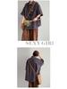 Men's Classic Japanese Retro Plaid Shirt - Short Sleeve, Loose Fit, Casual Summer Jacket.