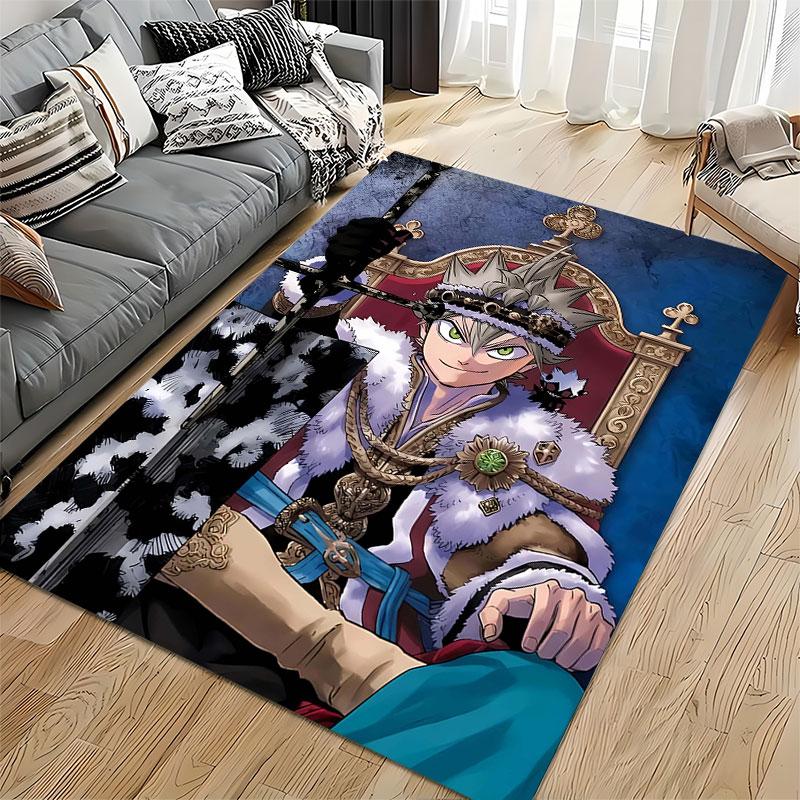 Royal Warrior Anime Style Carpet Suitable As a Non-slip Mat for the Living Room or Bedroom Sofa