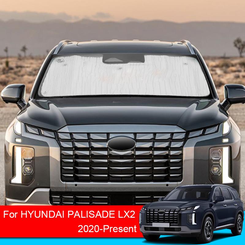 Car Sunshades UV Protection Side For Hyundai PALISADE LX2 -2025 Windows Curtain Sun Shade Visor Front Windshield Accessories