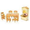 [Sylvanian]5340-Esszimmerset mit Kinderstuhl