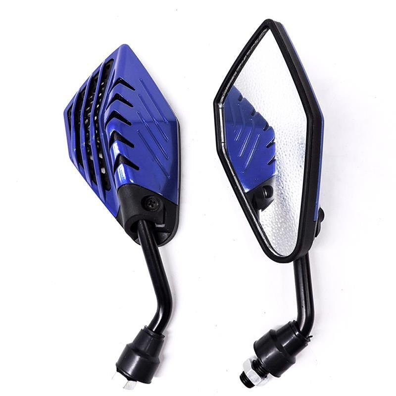 Universal Pair Motorcycles Rear Side Mirror for With 10mm Thread Honda Shadow Vt750 Vt1100 LC135 Kawasaki VERSYS 650 ER6N YAMAHA Y15/LC135