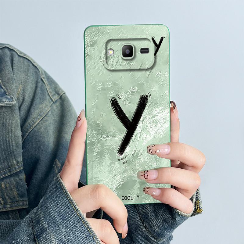 Funda For Samsung Galaxy J2 Prime G532 J2 ACE Grand Prime Plus G530 Soft Silicone Phone Case Protective Fashion Letter Cover