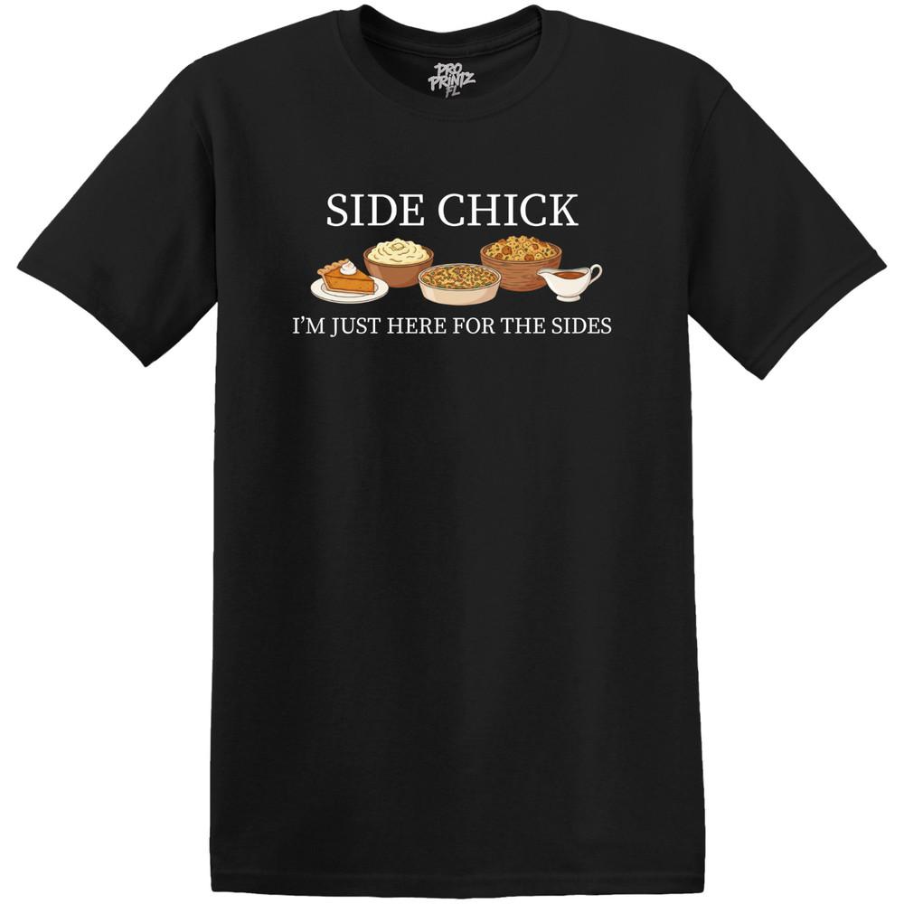 Thanksgiving T-Shirt Side Chick XL