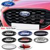 Car Sticker Ford Aluminum Car Emblem 12.5x5cm for Ford Ranger Explorer Focus 3 Fiesta Fusion Escape Kuga Transit Edge Mondeo Fro