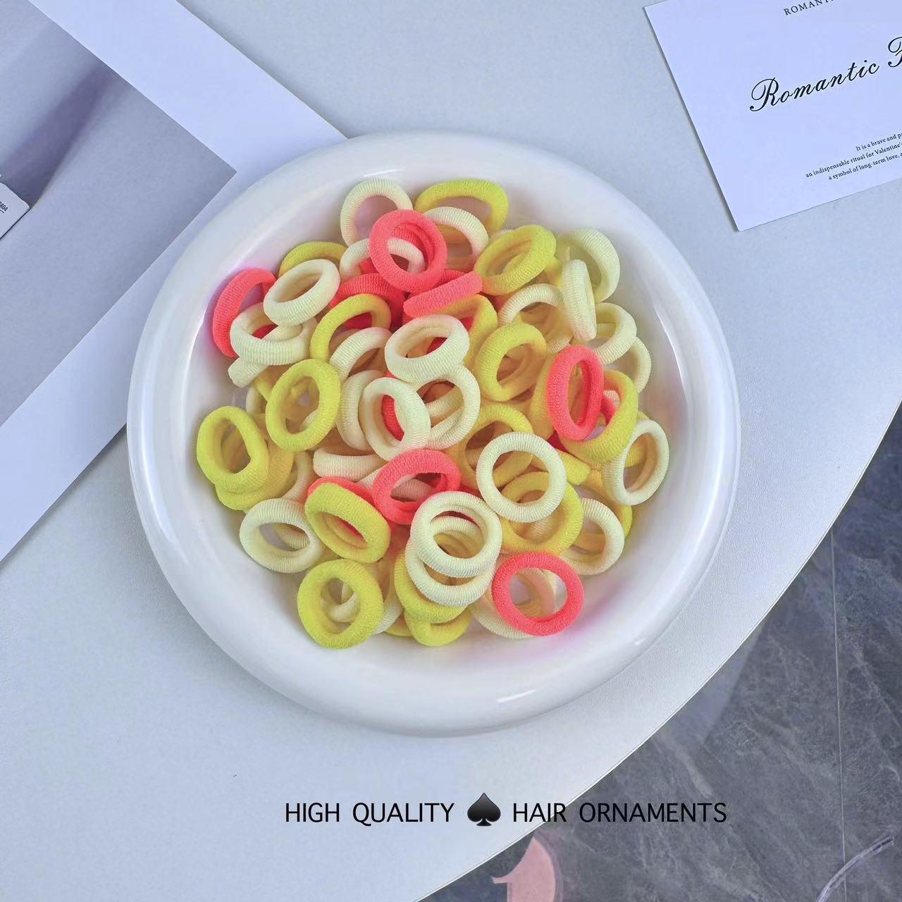 

2024 Новые детские резинки для волос с высокой эластичностью - Мягкие, маленькие резинки для девочек и младенцев