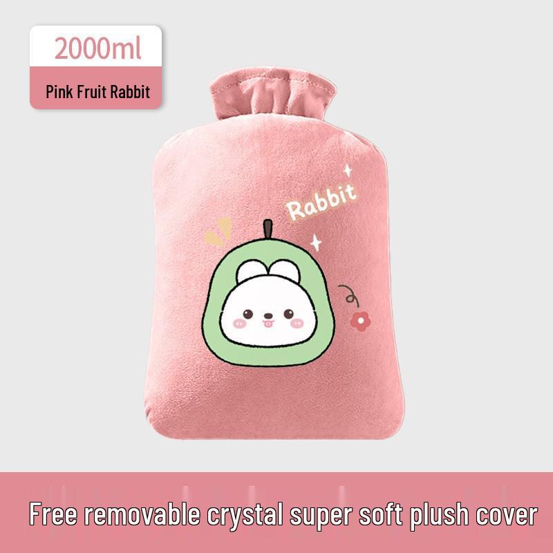 Extra Long Hot Water Bottle for Bed - Thickened Design for Warm Feet and Sleep Comfort