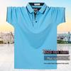 Men's 7XL Summer Polo Shirt - Big Size Cotton Short Sleeve with Turn-Down Collar