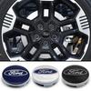 4Pcs 54MM For Ford Escort Explorer Fusion Kuga Mondeo Focus Ecosport C-Max Mk2 Car Hubcap Rim Cover Badge Auto Center Wheel Cap