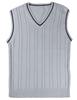 Men's Knitted Vest, Sleeveless, Casual V-neck, Thickened Waistcoat