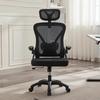 Ergonomic Study & Office Chair: Comfortable, Reclining, Adjustable—Stay Energized During Long Sessions