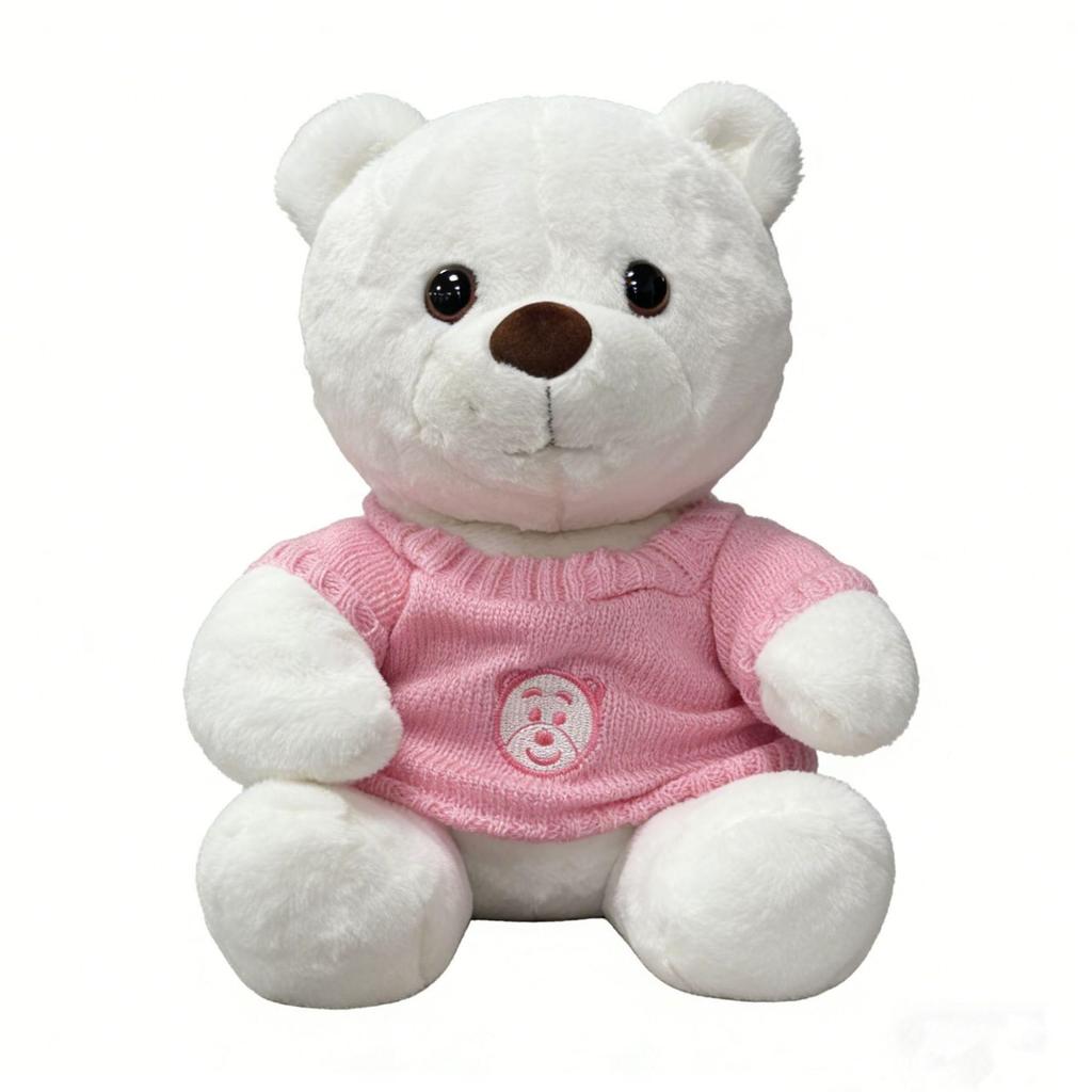 2026 Creative Plush Bear Tap Light with Type-C Charging – Bedroom Night Light Ornament