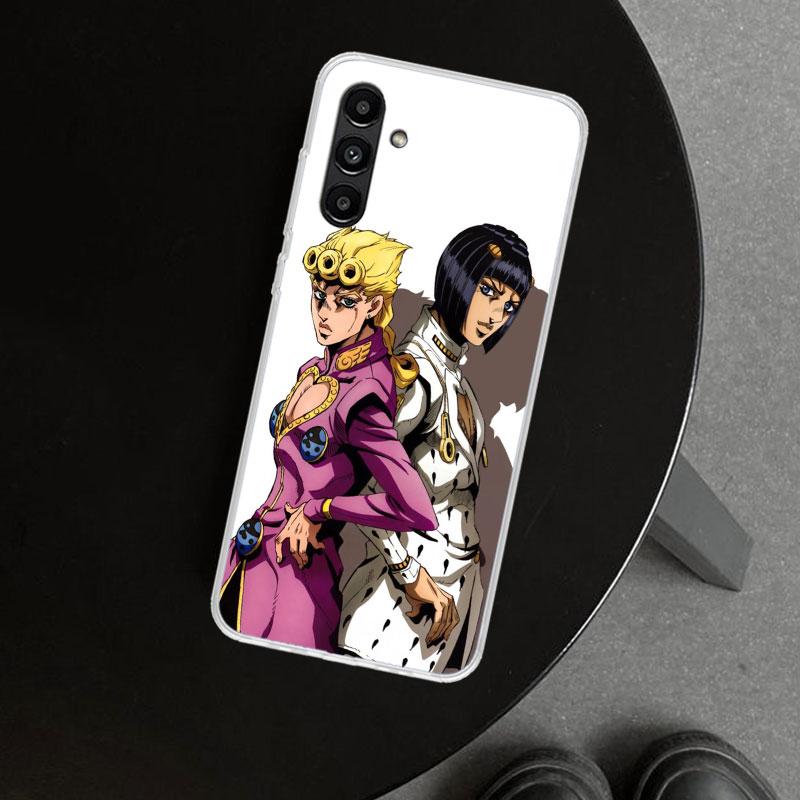 JoJo Adventure Giorno Giovanna Phone Case Cover for Samsung Galaxy A17 A16 A26 A36 A56 A57 A37 A15 A25 A35 A55 A14 A24 A34 A54 A