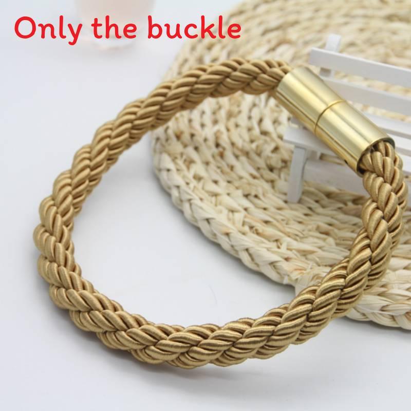 Magnetic Tiebacks Curtain Modern Simple Style Drape Backs Weave  Rope Holdback