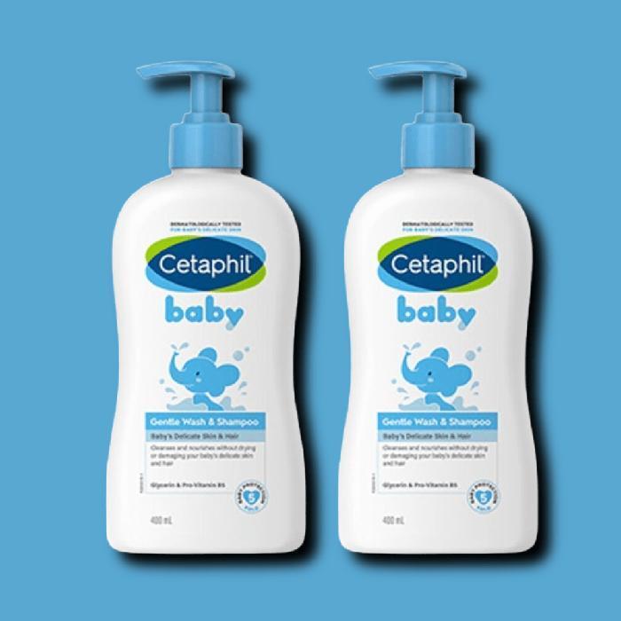 Cetaphil Top-to-Toe Baby Wash & Shampoo 400ml x 2 (17257236)