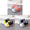 Baby Soft Sole Learning Shoes With Sound For Pink And Blue Toddler Walking Shoes
