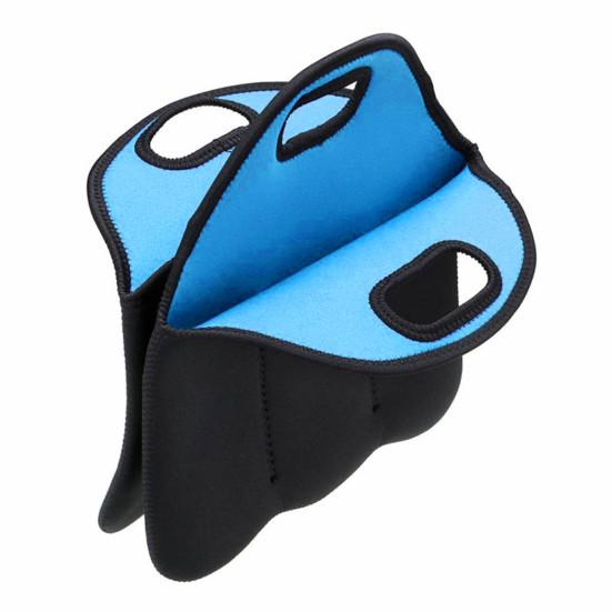 Høykvalitets vaskbart dykkermateriale med stor kapasitet Vinflaskeposebærerpakke for BBQ Vinflaskebærer