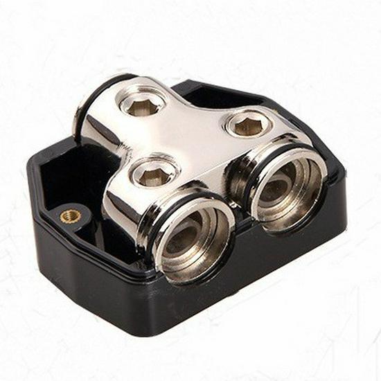 International Car Power Cable Splitter & Circuit Protector - One In, Two Out