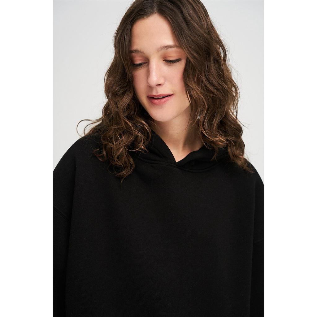 Bluza z kapturem Unisex Black Basic