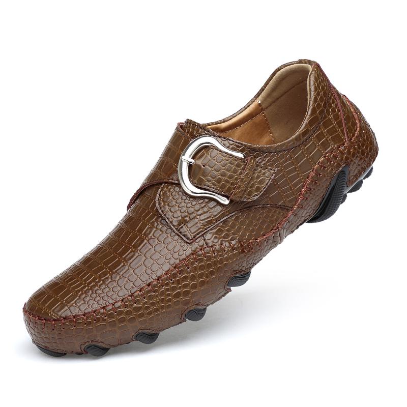 

Горячая распродажа Мужские лоферы Европа Америка Классические Удобные Мягкая подошва Мужские туфли на плоской подошве для ходьбы Банкетные Формальные туфли 47 коричневый