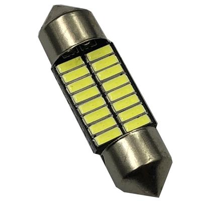 Lâmpada LED 36/39/41mm Brilhante de Ponta Dupla para Leitura 5W Super Brilhante 4014 16SMD Teto Interior